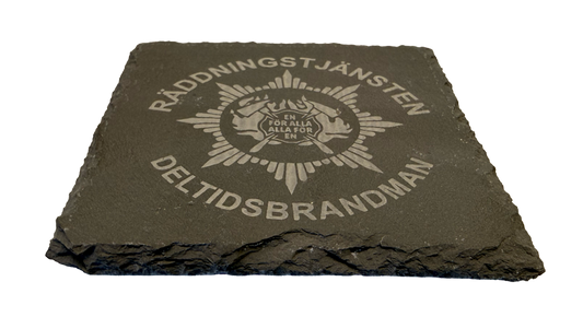Glasunderlägg i skiffer