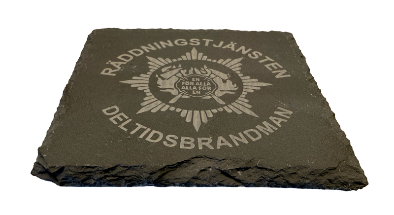 Glasunderlägg i skiffer